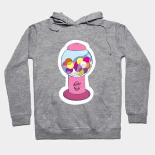 Sugar Rush - Pink Bubblegum Machine Hoodie